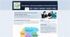 Desktop Screenshot of hampshirelearningdisabilitypartnershipboard.org.uk